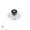 تصویر  ذره بین و لوپ  استكانی  M09 زاویه باز قابل تنظیم كامار (هنگ كنگ)25mm 10X
