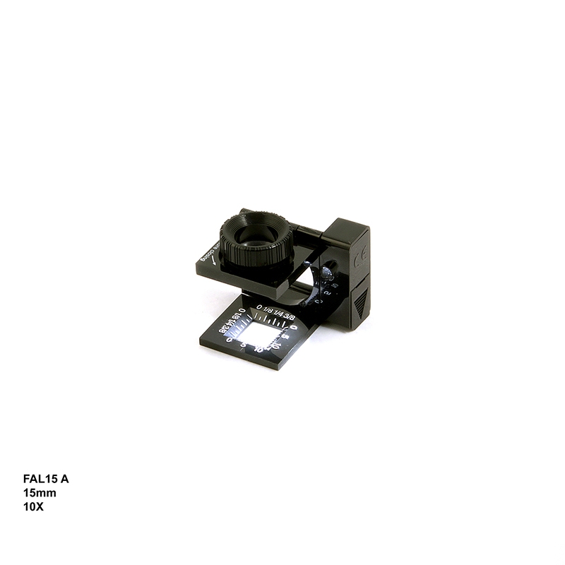 تصویر  ذره بین و لوپ  تاشو مدرج چراغ دار  FAL15A LED - قابل تنظیم كامار (هنگ كنگ)15mm 10X