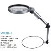 تصویر  ذره بین و لوپ پایه دار رومیزی  MG3B-1 (MG83024-2) LED كامار (چین) 130mm 2X