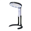 تصویر  ذره بین و لوپ پایه دار رومیزی  MG3B-1D LED - دستی برق و باتری كامار (چین) 138mm 1/8X-5X