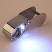 تصویر  ذره بین و لوپ جواهر شناسی چراغ دار  MG21007 LED - فلزی كامار (چین) 21mm 30X