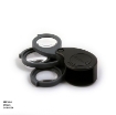 تصویر  ذره بین و لوپ جیبی كشویی  MP30A سه لنزه كامار (هنگ كنگ)30mm 5X-10X-15X
