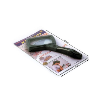 تصویر  ذره بین و لوپ دستی  RB85G پایه مفتولی كامار (هنگ كنگ)(90*15mm) 2/5X-10X