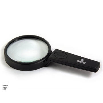 تصویر  ذره بین و لوپ دستی  RH90G كلاسیك كامار (هنگ كنگ)90mm 2/5X