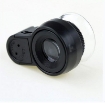 تصویر  ذره بین و لوپ كاسه ای  9001(MG13104) چراغدار كامار (چین) 90mm 3/5X