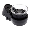 تصویر  ذره بین و لوپ كاسه ای  9001(MG13104) چراغدار كامار (چین) 90mm 3/5X