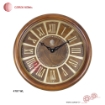 ساعت دیواری چوب طبیعی قطر 44 سانتی‌متر کامار (CAMAR) کد 4707