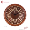 ساعت دیواری چوب طبیعی قطر 44 سانتی‌متر کامار (CAMAR) کد 4707