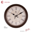 ساعت دیواری قاب چوبی قطر 32 سانتی‌متر کامار (CAMAR) کد W3103