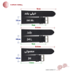 بند ساعت چرم طبیعی طرح کروکودیل کینگ کامار (King Camar) تولید شرکت باندا سوئیس (BandaSwiss) کد 1001