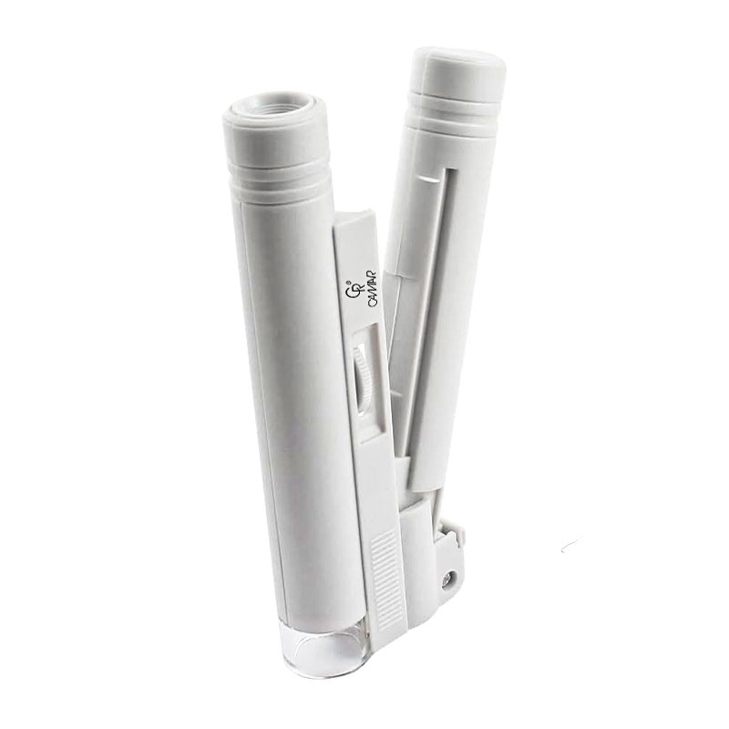 تصویر  میكروسكوپ جیبی چراغ دار  MG10085-2 LED- مدرج دقت 0/02mm كامار (چین)  100x