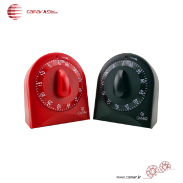 ساعت رومیزی تایمر معکوس کامار (CAMAR) در دو رنگ مشکی و قرمز کد TM82-60
