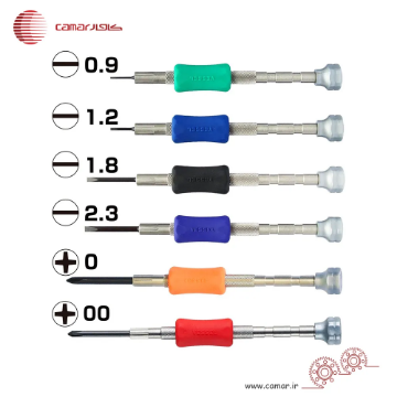 ست پیچ گوشتی ساعتی ۶ عددی وسل (VESSEL) تولید ژاپن کد TD56