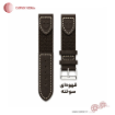 بند ساعت چرم طبیعی و کتان کینگ کامار (King Camar) تولید شرکت باندا سوئیس (BandaSwiss) کد 1006