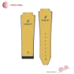 بند ساعت چرم طبیعی هابلوت طرح کروکودیل کامار (Camar) تولید ایران کد HUBLOT