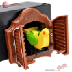 موتور دیواری کوکو پاندول دار با جعبه موزیک (Music Box) كامار (هنگ كنگ) کد CRPWKK2303